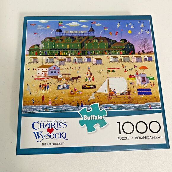 Buffalo Games - Charles Wysocki - The Nantucket - 1000 Piece Jigsaw Puzzle - Picture 1 of 4